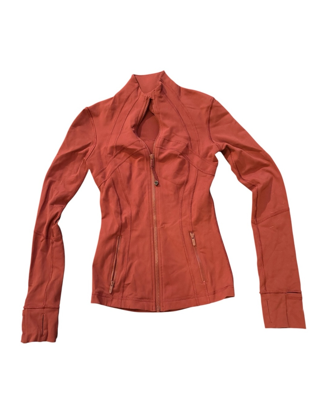 Women’s Red Lululemon Define Zip-Up Jacket